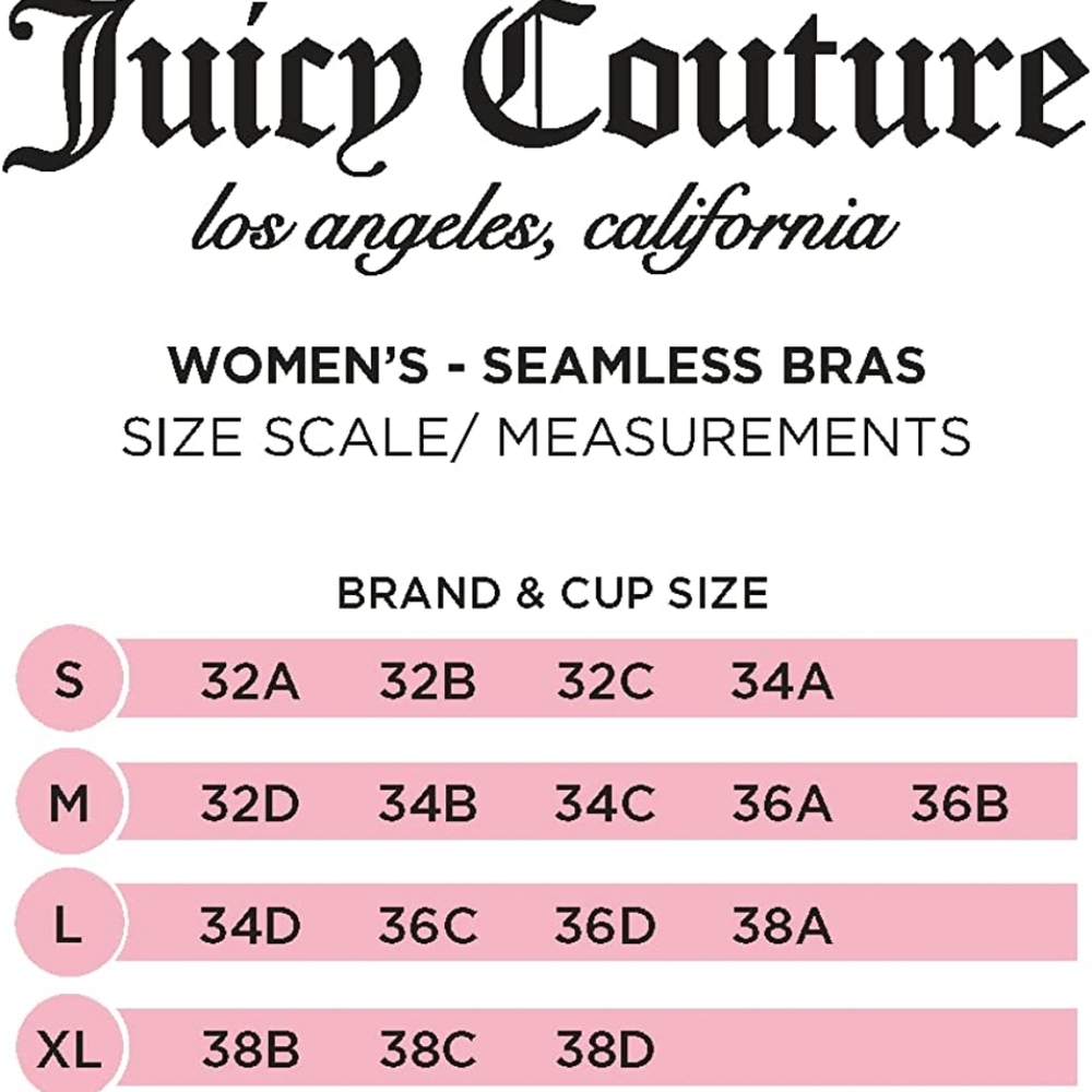 💞JUICY COUTURE BRAND NEW 2-PACK BRALETTE SIZE M - Picture 12 of 12